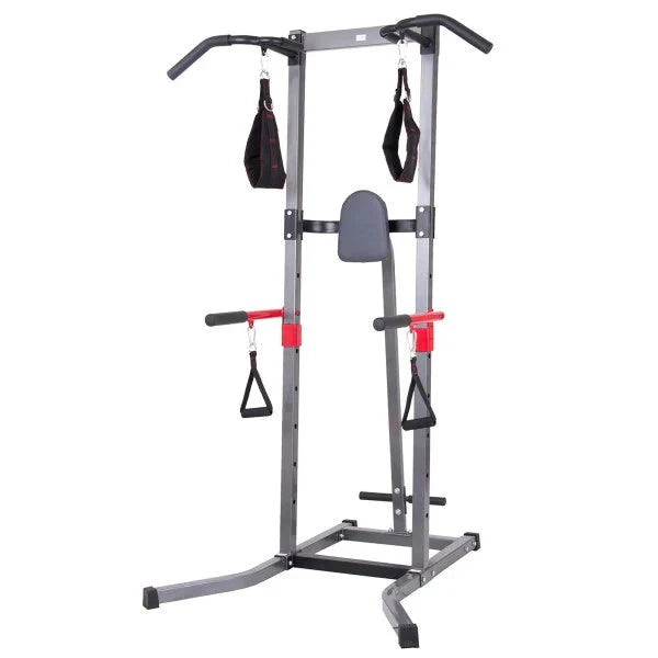 Body Flex Sports Multi-Function Power Tower Workout Station, 84 x 43 x 84 Inches - VKR1987