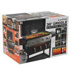 Blackstone 4-Burner 36in Propane Outdoor Griddle With Air Fryer And Hood - 1868