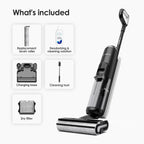 Tineco Floor One Stretch S6 Cordless Wet Dry Vacuum Mop, 0.8 Liters, Black & White - Floor-One-Stretch-S6
