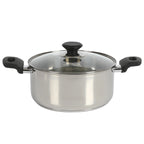 Gibson Home 71-Piece Stainless Steel Silver Cookware Combo Set