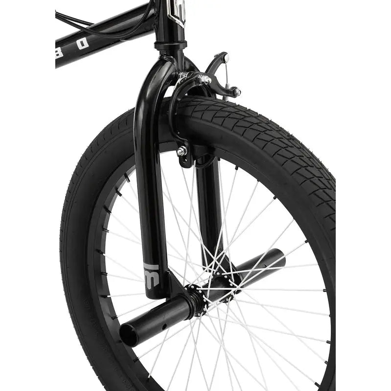 Mongoose Grid 180 BMX Freestyle Bike, 20-Inch Wheels, Single Speed, Black - Grid 180