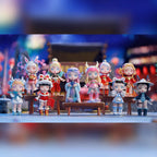 HAOHAINA Fashion Trendsetter Series Blind Box Action Figures, 12-Pack