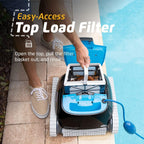 Dolphin Robotic Pool Vacuum Cleaner For Pools Up To 33 ft, Wall Climbing - Nautilus CC 99996113-US