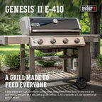 Weber Genesis II E-410 Natural Gas Grill, Black - 67011001
