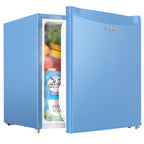 Upstreman 1.7 Cu Ft Single-Door Mini Fridge With Freezer, Black - FR17