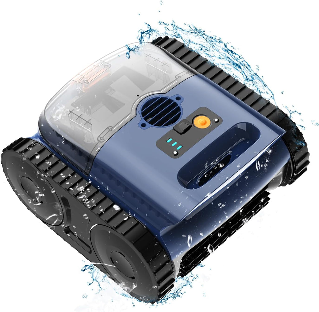 Cordless Robotic Pool Cleaner For Inground Pools, 180 Min, Up To 2150 Sq.ft - SAT25