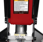 Black/Red Fast Lift Service Jack, 3.5 Ton Capacity, Red - B6350