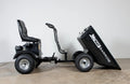 Rat Barrow Ride-On Wheelbarrow, Black, 150 Ltrs, 200kg Capacity, 98cm Wide, 2.3m Long