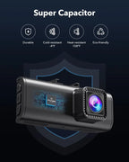 REDTIGER Front And Rear Dash Cam 4K/2.5K Full HD - F7NP