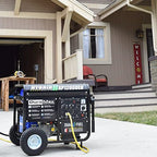 DuroMax Dual Fuel Generator 12,000W Gas/Propane, 457cc 4-Stroke Engine - XP12000EH