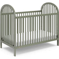 Graco 3-in-1 Convertible Crib, Olive, 29in L x 54in W x 45in H - Olivia