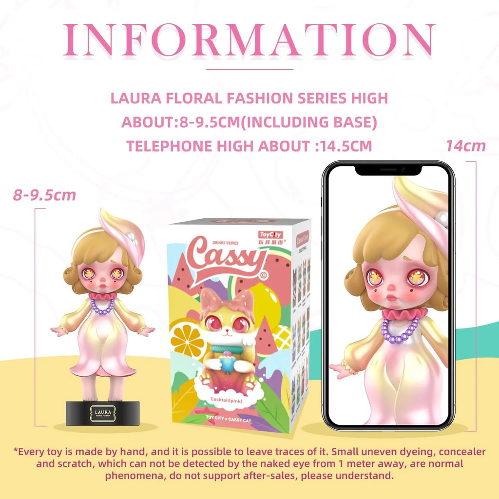 HAOHAINA Fashion Trendsetter Series Blind Box Action Figures, 12-Pack