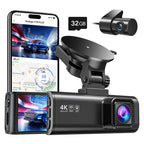 REDTIGER Front And Rear Dash Cam 4K/2.5K Full HD - F7NP