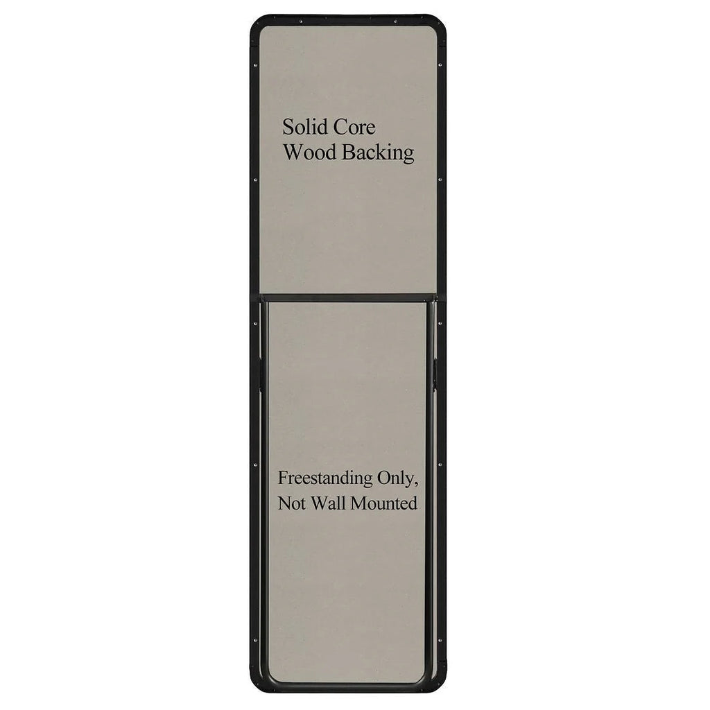 Metal Wall Mounted Decorative Mirror - Vertical Or Horizontal Hanging