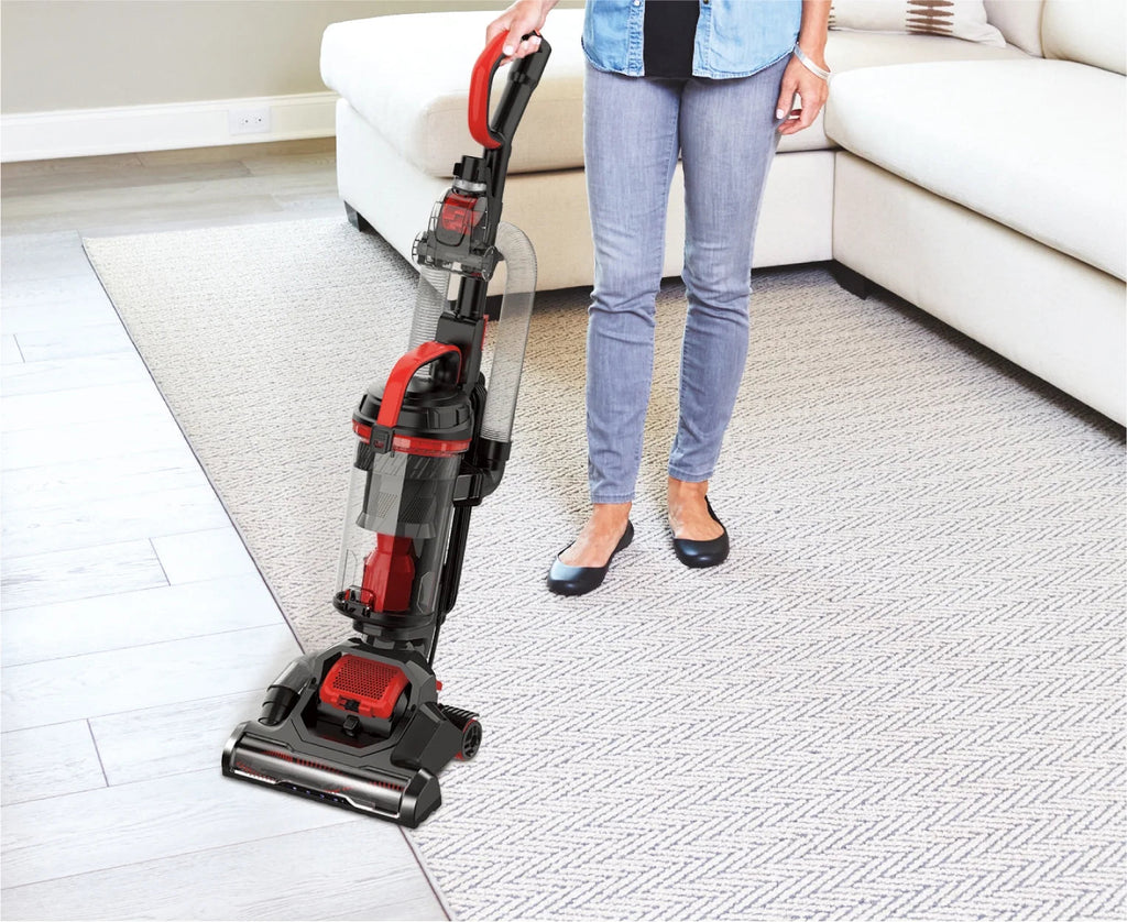 Eureka Bagless Upright Vacuum, Max Swivel Pro, Red - NEU351