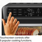 Chefman 12-in-1 Air Fryer Oven Combo With Probe Thermometer, 20 Qt - RJ50-SST2-PB