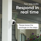 Wyze Cam v3 Wired 1080p HD Indoor/Outdoor Security Camera, White, 2-Pack - WYZEC3X2