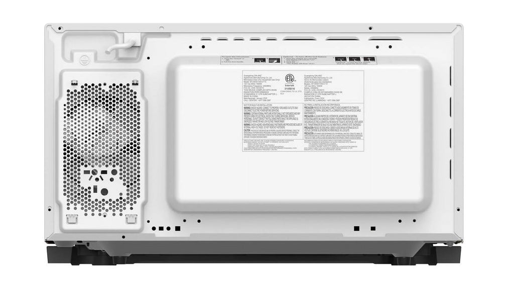Beautiful 1.1 Cu ft 1000 Watt Sensor Microwave Oven, White Icing - BFCMS811WEST10