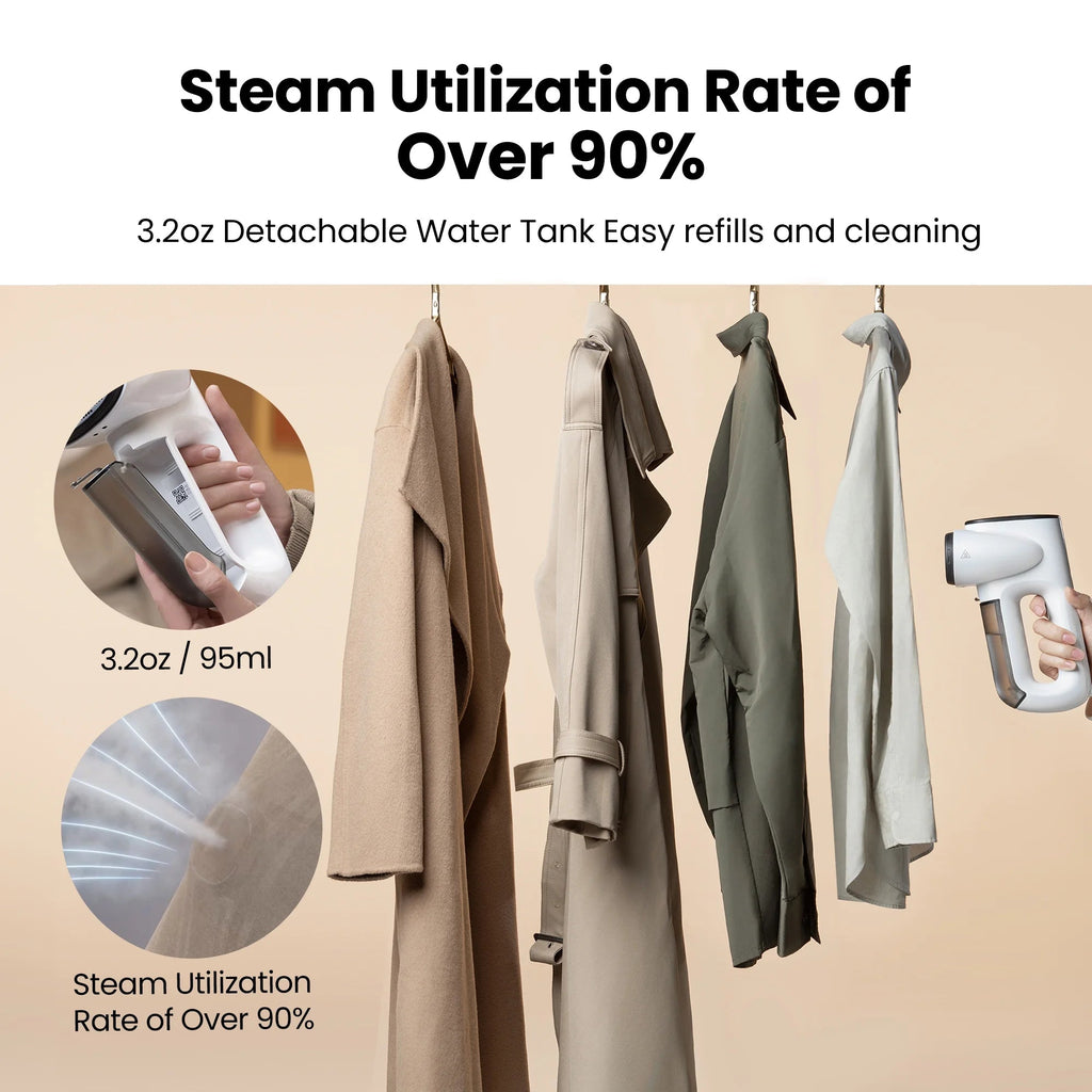 Neakasa Handheld Vacuum Garment Steamer, 2300Pa Suction, 30-Second Heat-Up - Magic 1