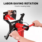 Rotating Engine Stand, 1,000 Lbs Capacity With Removable Oil Pan And Magnetic Tray - AT25002R