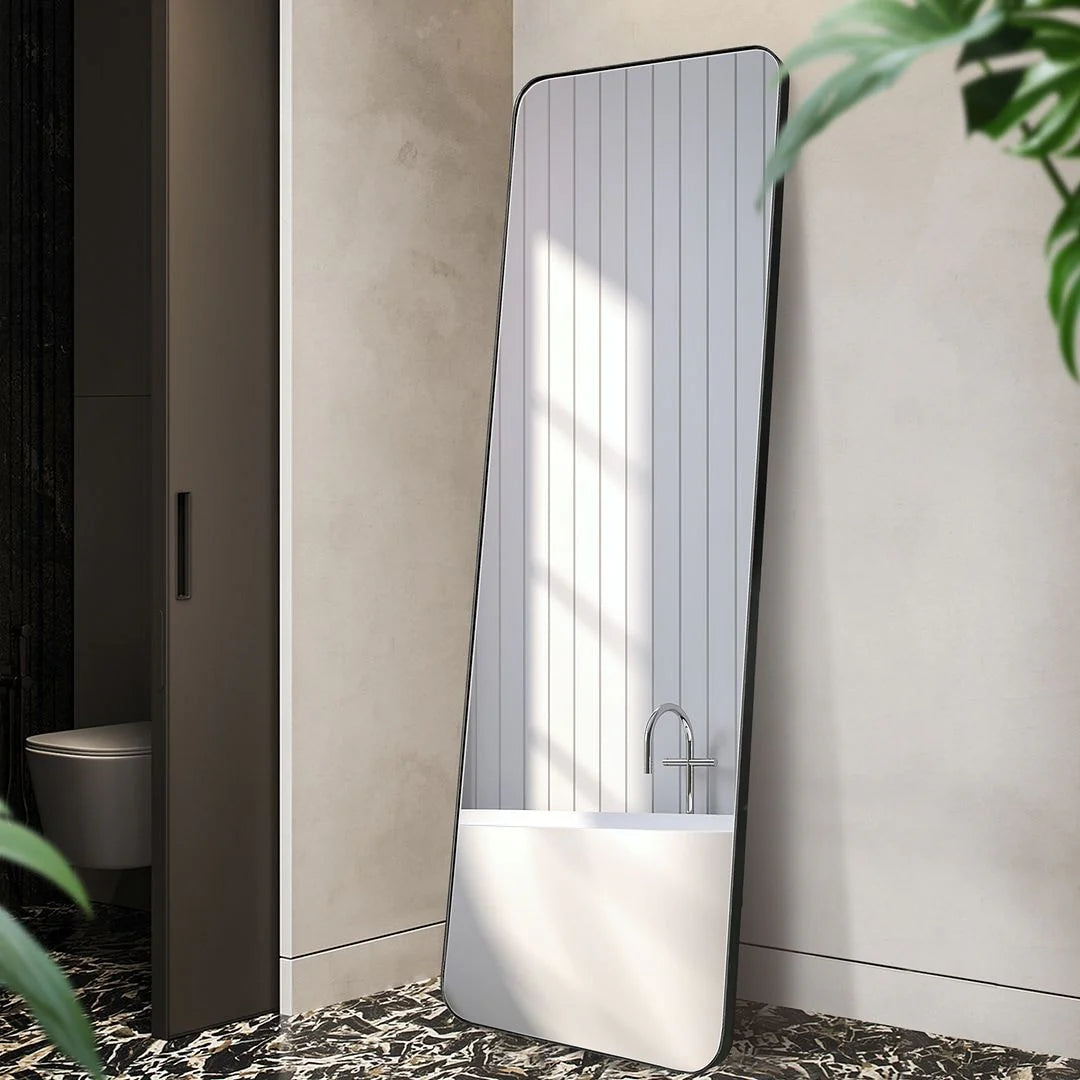 Metal Wall Mounted Decorative Mirror - Vertical Or Horizontal Hanging