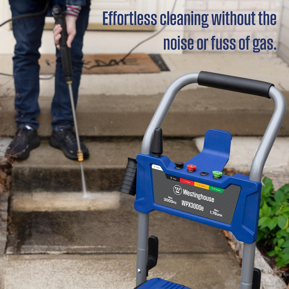 Westinghouse Electric Pressure Washer 3000 Max PSI 1.76 Max GPM - WPX3000e