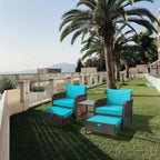Leveleve 5-Piece Balcony Patio Conversation Set