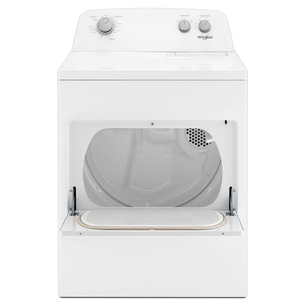 7.0 Cu. Ft. Electric Dryer - White
