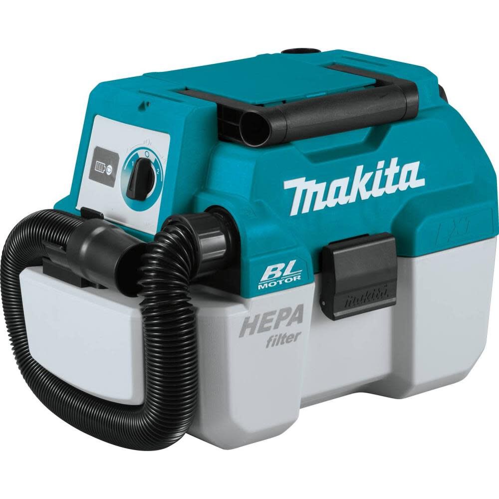Makita 18V LXT 2 Gallon HEPA Portable Wet/Dry Dust Extractor/Vacuum Kit - XCV11T