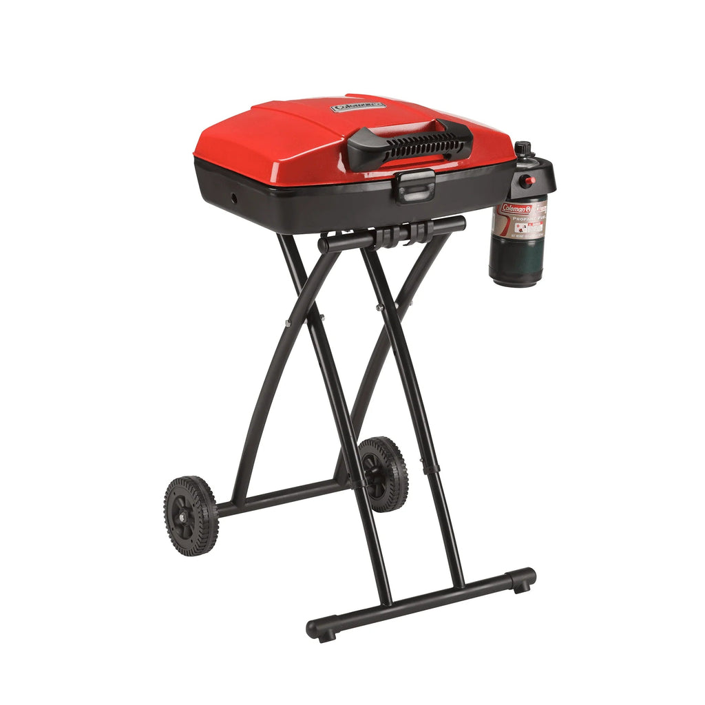 Coleman Portable 1-Burner Propane Grill, 11,000 BTUs, Red - Sportster