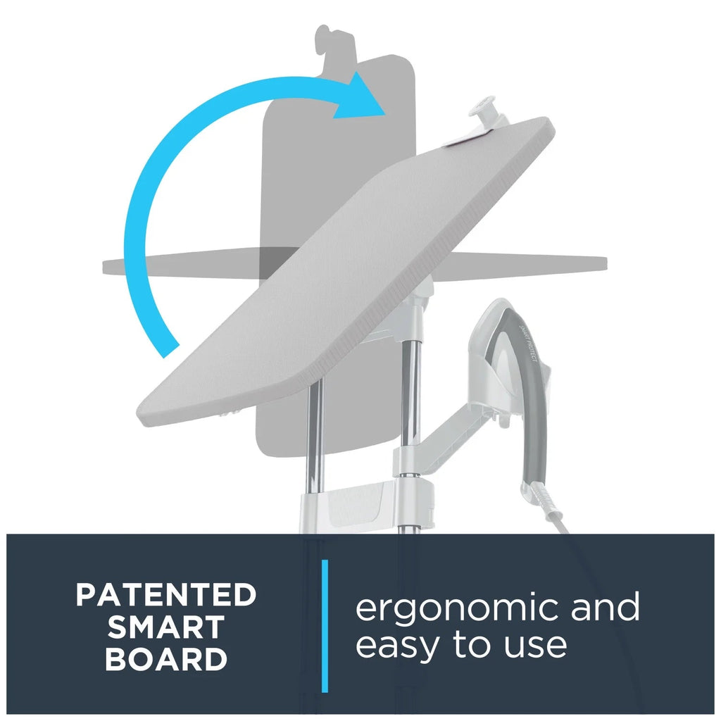 Rowenta IXEO Full-Size Garment Steamer With Ironing Board, 65 Inch, 1500 Watts - QR1410