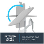 Rowenta IXEO Full-Size Garment Steamer With Ironing Board, 65 Inch, 1500 Watts - QR1410