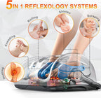 TISSCARE Shiatsu Foot, Leg And Calf Massager With Heat