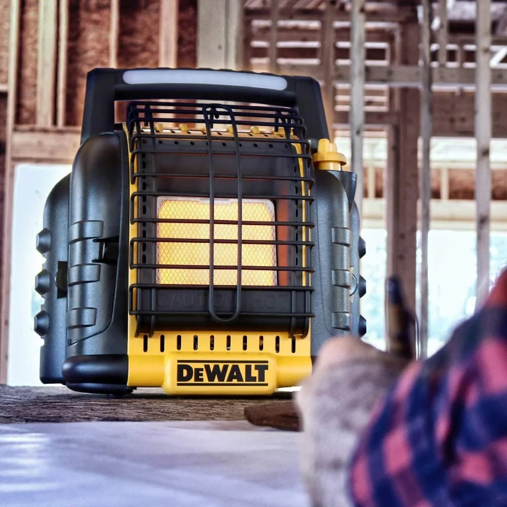 DEWALT Portable Propane Radiant Heater, Yellow - DXH12B