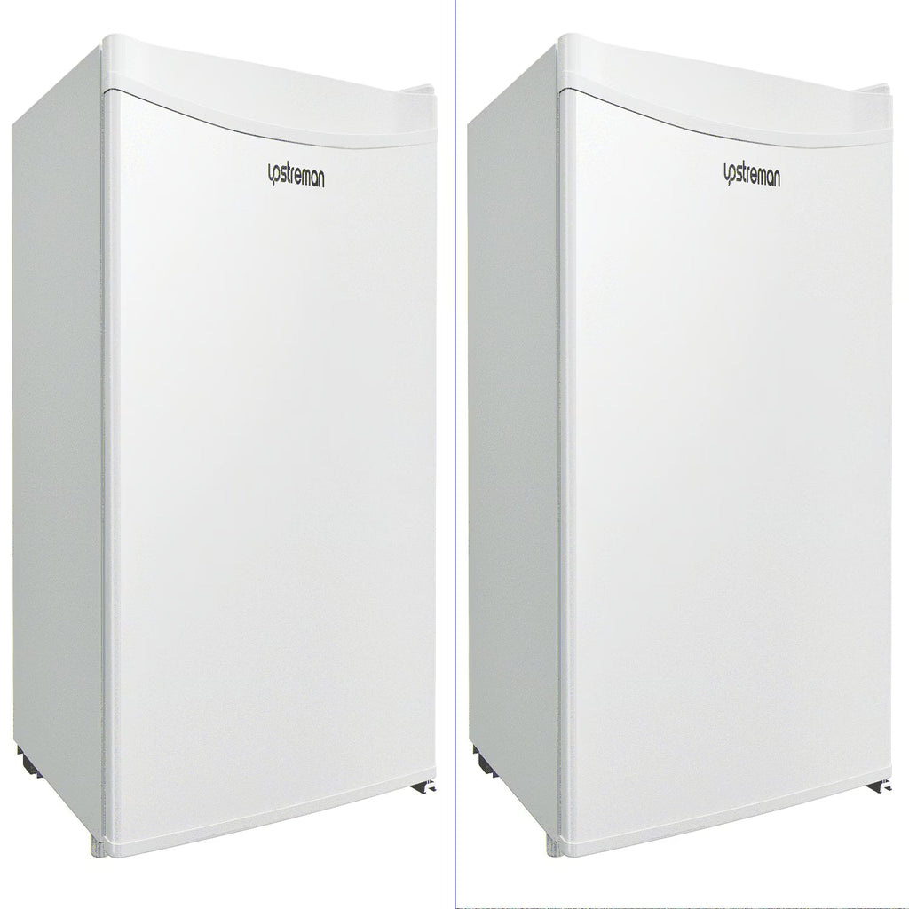 Upstreman 1.7 Cu Ft Single-Door Mini Fridge With Freezer, Black - FR17