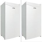 Upstreman 1.7 Cu Ft Single-Door Mini Fridge With Freezer, Black - FR17