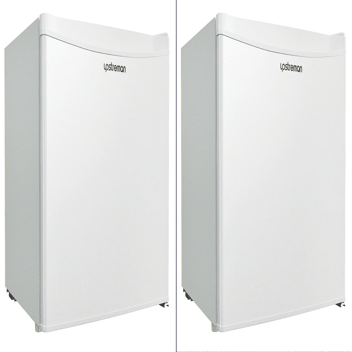 Upstreman 1.7 Cu Ft Single-Door Mini Fridge With Freezer, Black - FR17