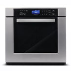 30 in. 5 cu. ft. Single Electric Wall Oven With True European Convection And Self Cleaning In Stainless Steel