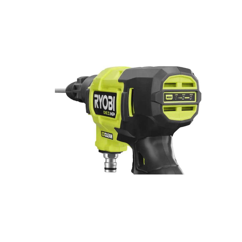 Ryobi ONE+ HP 18V Brushless EZClean 600 PSI 0.7 GPM Cordless Cold Water Power Cleaner With 4.0 Ah Battery And Charger