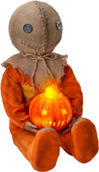 Spirit Halloween Trick 'r Treat Light-Up Sitting Sam Doll - B099GDYVQ1