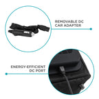 Ivation Portable Electric Cooler Bag, 15 L, Soft-Sided, DC 12V
