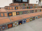 Mexican Talavera Ceramic Tiles 4x4 - 100 Pieces, 10 Designs