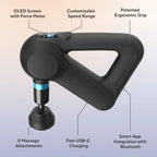TheraGun Elite Deep Tissue Percussion Massage Gun, Black, 5th Generation