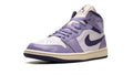 Air Jordan 1 Mid Women's Lifestyle Shoes - Sky J Purple, Barely Grape, Guava Ice
