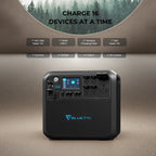 Bluetti Portable Power Station, 2048Wh 2200W LiFePO4 - AC200MAX
