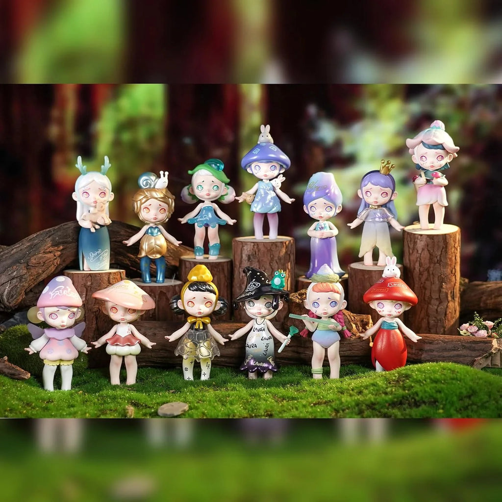 HAOHAINA Fashion Trendsetter Series Blind Box Action Figures, 12-Pack