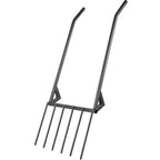 Hand Tiller Broad Fork Tool, 46-Inch, Black