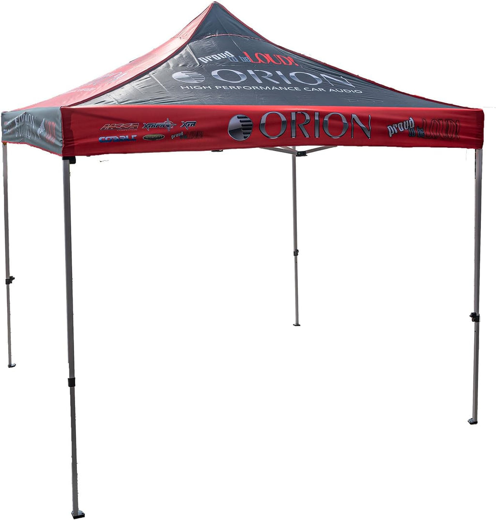 Orion Pop-Up Canopy Tent 10x10ft - Waterproof UV Protection Heavy-Duty Frame
