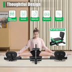 Aiqidi Pro Leg Stretcher Stretching Machine, 220lbs, Black
