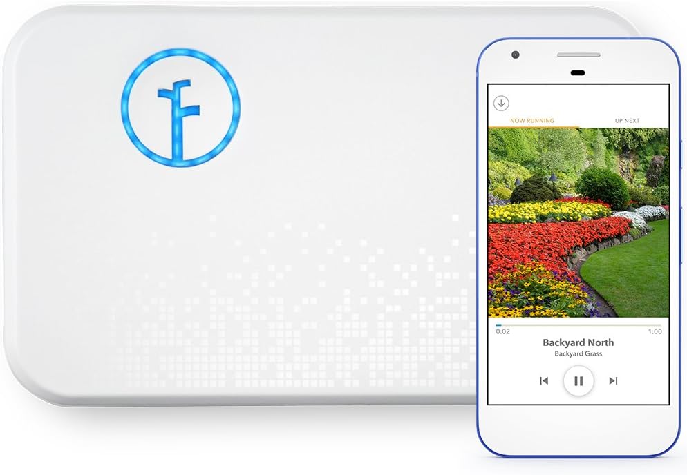 Rachio Smart Lawn Sprinkler Controller, 8-Zone 2nd Generation - 8ZULW-B